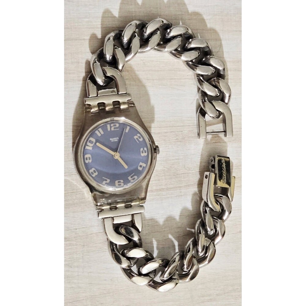 Vintage SWATCH CHAIN OF LOVE LN146A Ladies Watch New Battery